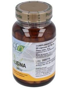 Lisina 500Mg. 60Cap. de Cfn 2