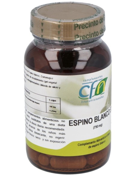Espino Blanco 750Mg. 60Cap. de Cfn