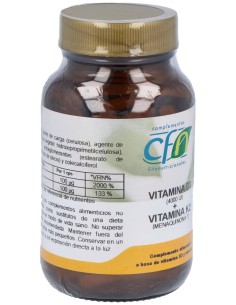 Vitamina D3+K2 60Cap. de Cfn 2