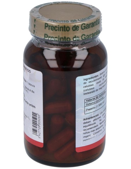 Betaina Hcl Fs 60Cap. de Cfn