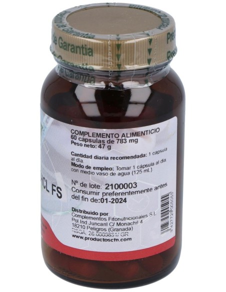 Betaina Hcl Fs 60Cap. de Cfn