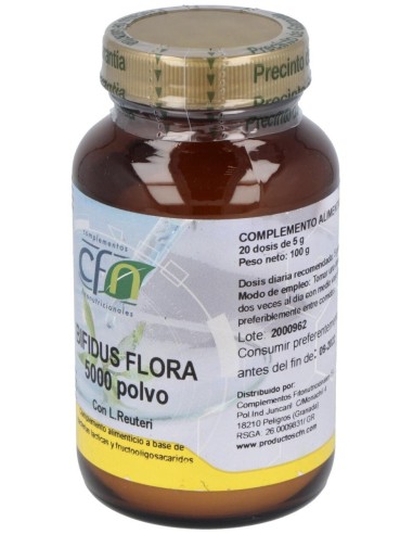 Bifidusflora 5000 (Probiotic) Polvo 120Gr. de Cfn