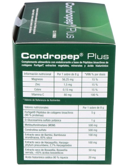 Condropep Plus 30Sbrs. de Ozolife Biocosmetica Y Nutricion