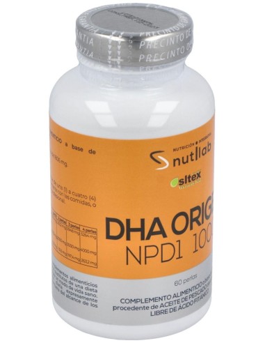 Dha Origen Npd1 60Perlas de Nutilab