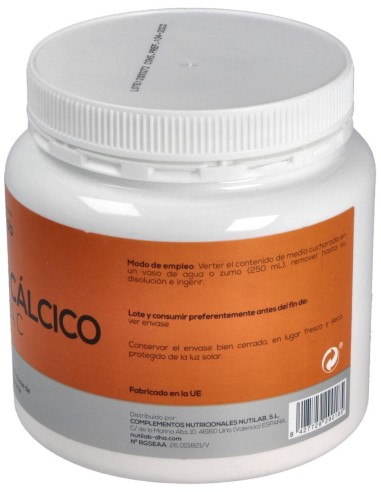 Vitamina C Ascorbato Calcico Polvo 250Gr. de Nutilab