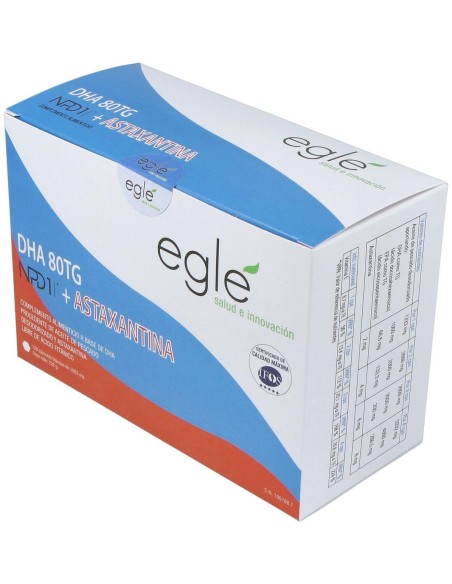 Npd1 Dha + Astaxantina 120Cap. de Egle