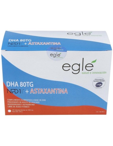 Npd1 Dha + Astaxantina 120Cap. de Egle