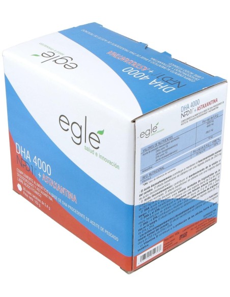 Dha 4000 Npd1 + Astaxantina 30X5Ml. de Egle