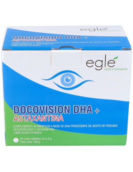 Docovision Dha Astaxantina 30X5 Viales de Egle