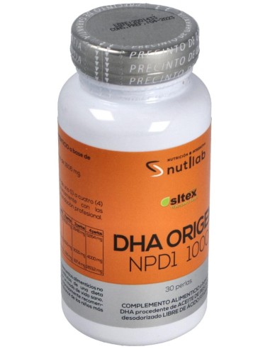 Dha Origen Npd1 30Perlas de Nutilab