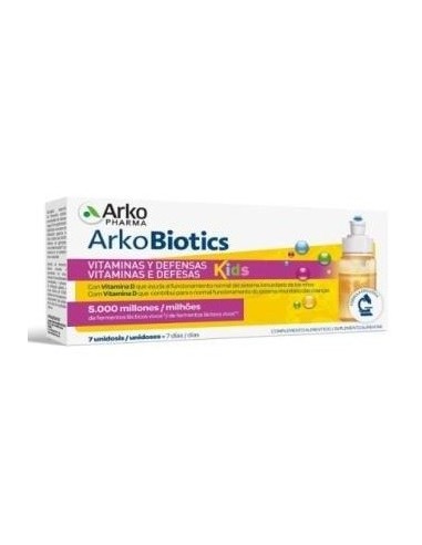 Arkobiotics Vitaminas Y Defensas Niños 7Uni. de Arkopharma
