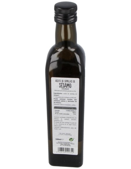 Aceite De Sésamo 500 Ml de Natursoy