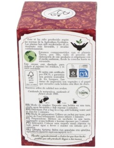 Té Rojo Pu Erh Bio 28 g  de Artemis Bio 2
