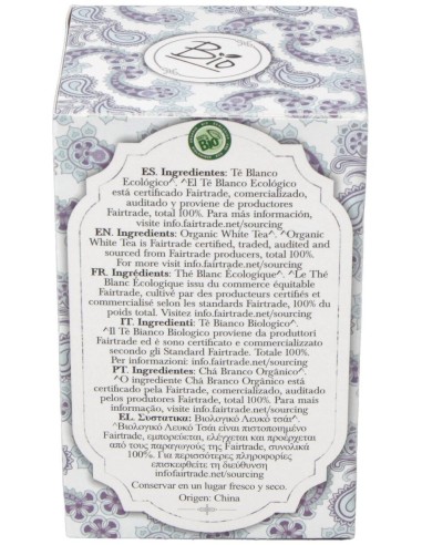 Té Blanco Bio 28 g  de Artemis Bio