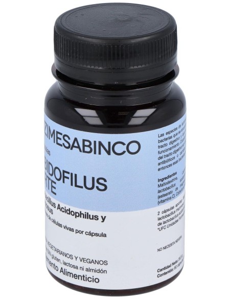 Sabidofilus Forte 60Cap. de Enzime - Sabinco