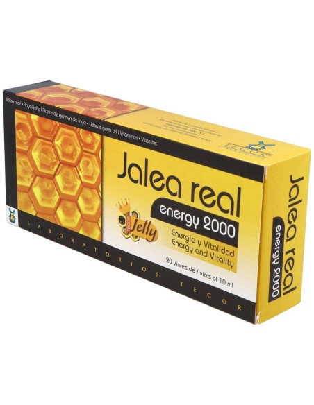 Jalea Real Energy 2000  20 Viales 10 Ml. de Tegor