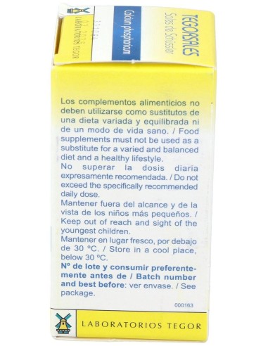 Tegorsal Nº 2  (20 G) Comprimidos de Tegor