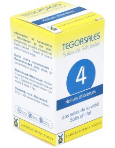 Tegorsal Nº 4 (20 G) Comprimidos de Tegor 2