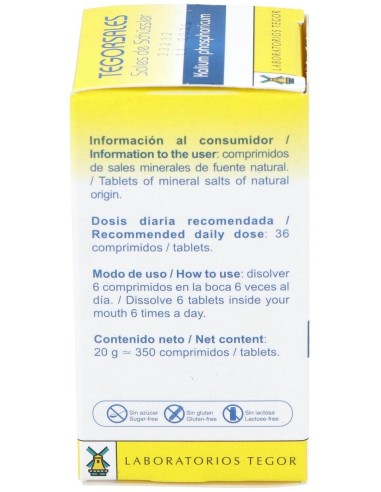 Tegorsal Nº 5 (20 G) Comprimidos de Tegor