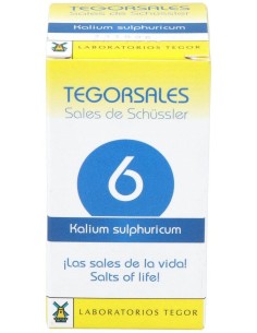 Tegorsal Nº 6 (20 G) Comprimidos de Tegor 2