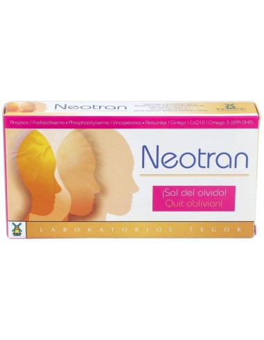 Neotran 20 Capsulas de Tegor