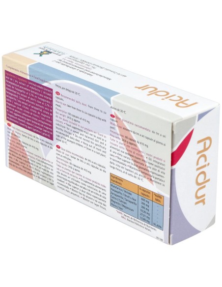 Acidur 60 Capsulas de Tegor