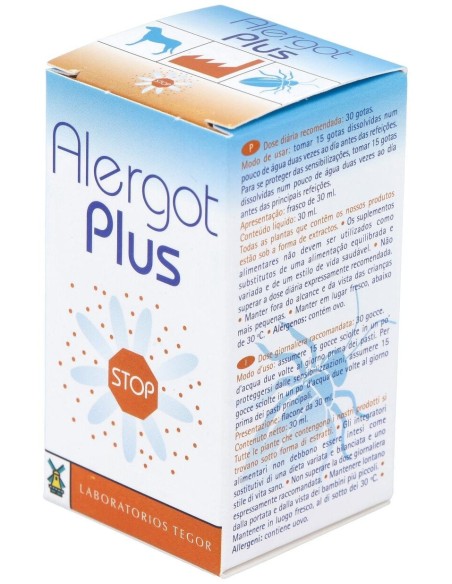 Alergot Plus Frasco 30 Ml de Tegor