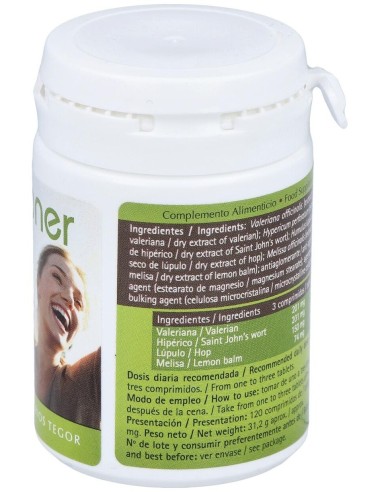 Tegoner 120 Comprimidos de Tegor