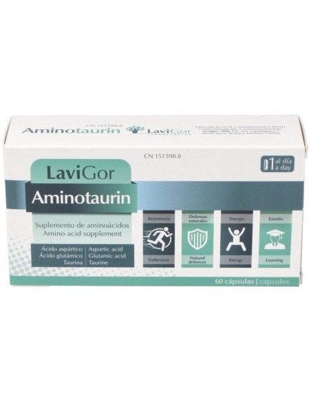 Aminotaurin 60Cap. de Lavigor