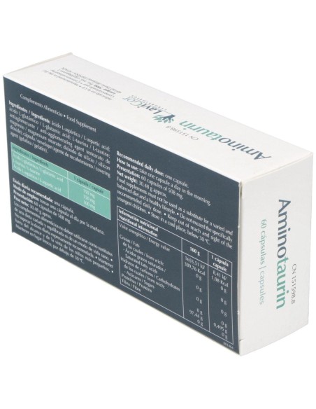 Aminotaurin 60 Cápsulas de Lavigor
