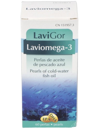 Laviomega 3 60Perlas de Lavigor