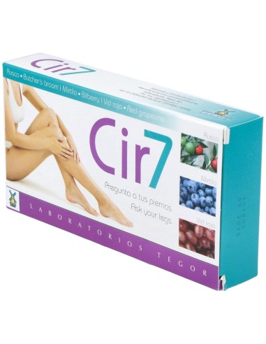 Cir 7 Blister 40 Capsulas de Tegor