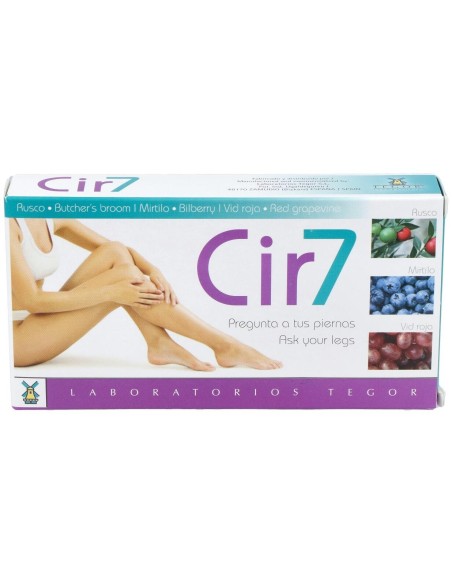 Cir 7 Blister 40 Capsulas de Tegor