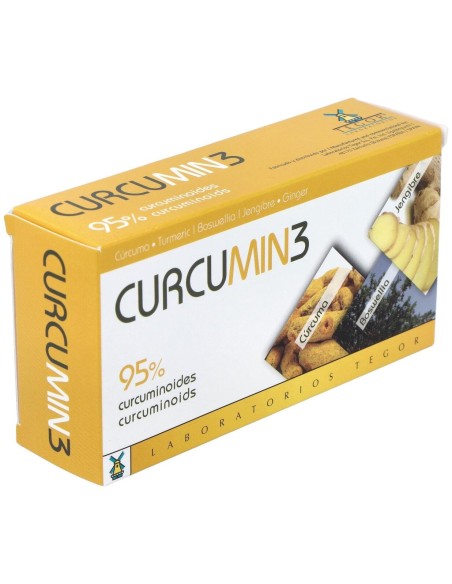 Curcumin 3  30 Comprimidos de Tegor