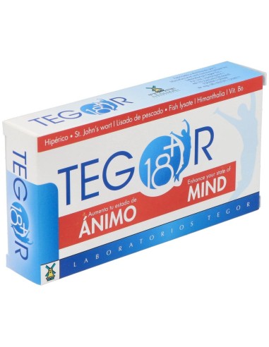 Tegor 18 +  40 Capsulas de Tegor