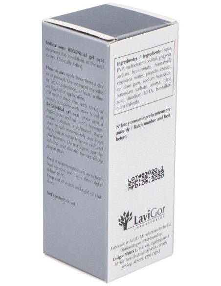 Regenhial Gel Oral 60 Ml de Lavigor