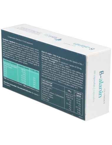 Beta-Alanin 60 Cápsulas de Lavigor