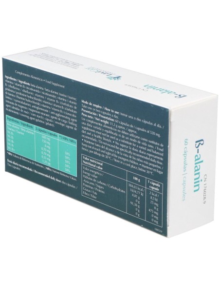 Beta-Alanin 60 Cápsulas de Lavigor