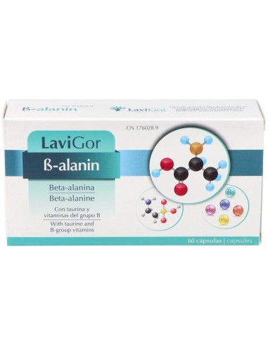 Beta-Alanin 60 Cápsulas de Lavigor