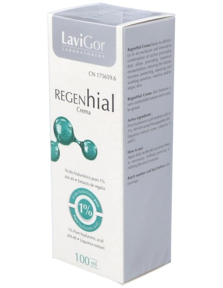 Regenhial Crema 100Ml. de Lavigor