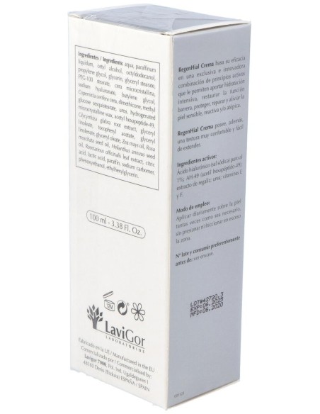 Regenhial Crema 100 Ml de Lavigor
