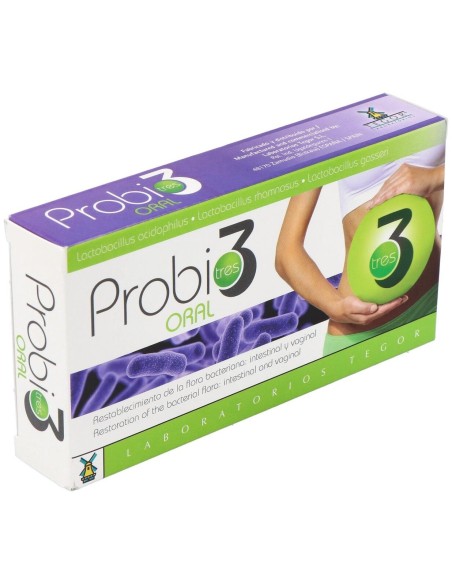Probiotres 40 Capsulas de Tegor