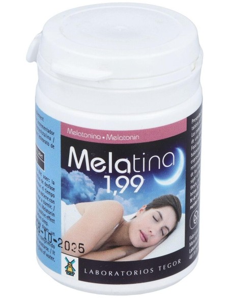 Melatina 1,99 Mg. 60 Comprimidos de Tegor