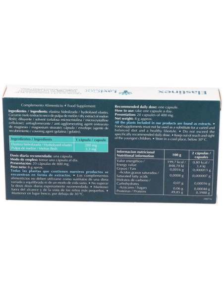 Elastinex 20Cap. de Lavigor