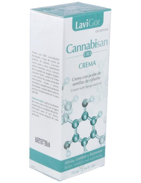 Cannabisan Crema 75Ml. de Lavigor