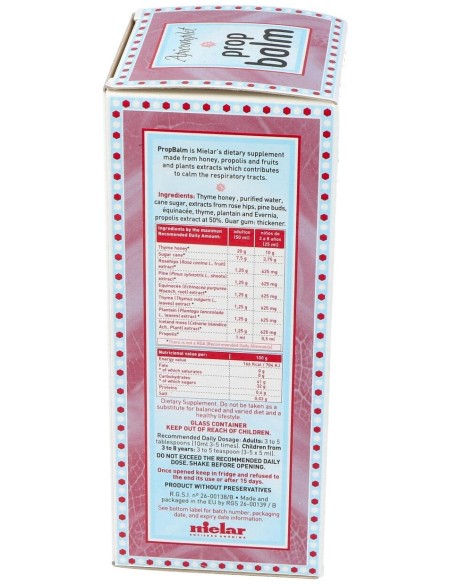 Prop Balm Jarabe 250Ml de Mielar