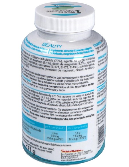 Colageno Beauty 200Comp. de Cn Clinical Nutrition