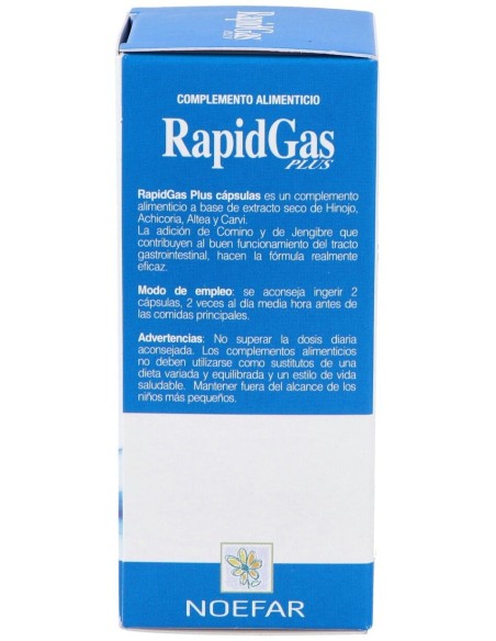 Rapidgas Plus Bio Tisana-20 Filtros de Noefar