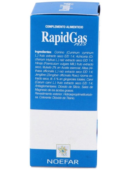 Rapidgas Plus Bio Tisana-20 Filtros de Noefar