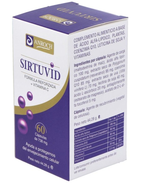Sirtuvid 60Cap. de Anroch